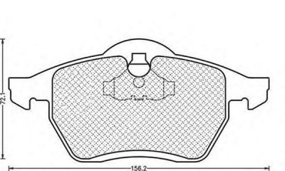 MAGNETI MARELLI 430216170379 -  Комплект тормозных колодок, дисковый тормоз